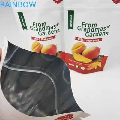 Stand Up Pouch With Zipper Smell Proof Moisture Proof Food Grade Plastic Packaging Bags