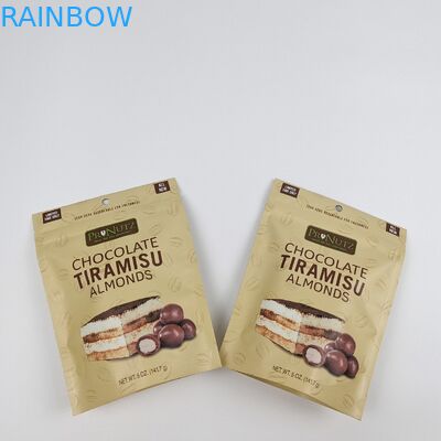 Customized Matt Surface Digital Printing Plastic Zip Lock Resealable Plastic Food Seal Packaging Bag