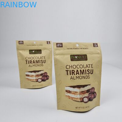 Customized Matt Surface Digital Printing Plastic Zip Lock Resealable Plastic Food Seal Packaging Bag