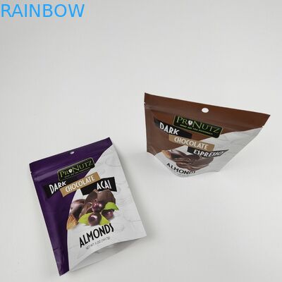 Customized Logo Digital Printing Plastic Zip Lock Flat Bag With Aluminum Foil Bags For Candy Bags