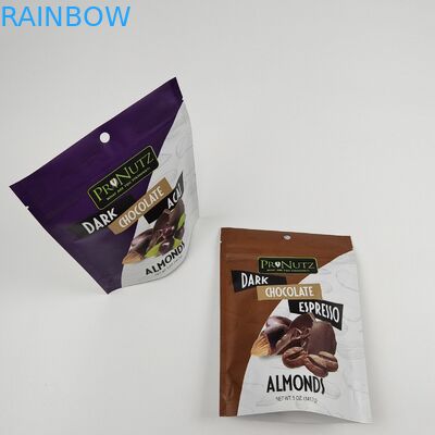 Customized Logo Digital Printing Plastic Zip Lock Flat Bag With Aluminum Foil Bags For Candy Bags