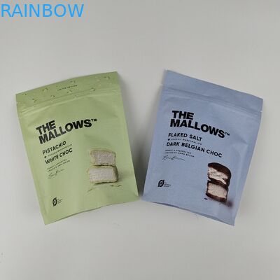 Stand Up Pouch With Zipper Smell Proof Gummy Candy Plastic Sweets Packaging Bags