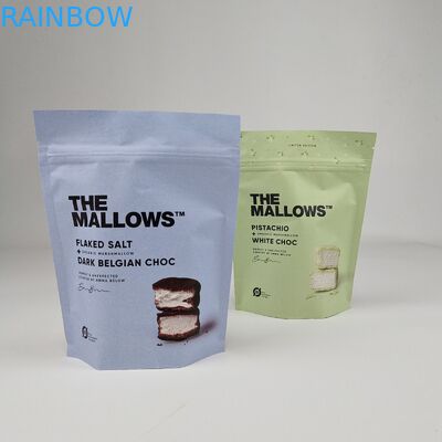 Stand Up Pouch With Zipper Smell Proof Gummy Candy Plastic Sweets Packaging Bags