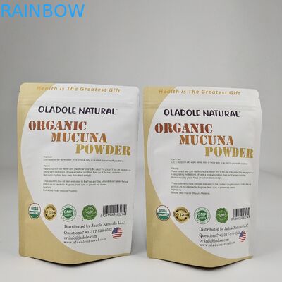 Top Requested Products Stand Up Pouch Recyclable Customized Aluminum Foil Stand Up Smell Proof Food Packaging Bag