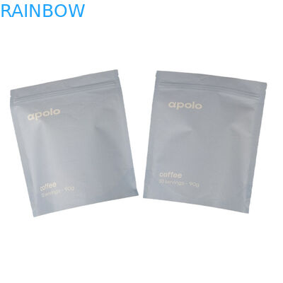 hot sale cuCstom Printed Eco Friendly Resealable Kraft Paper Pouch for Coffee Protein Powder