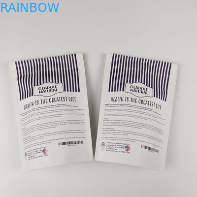 Custom With Zipper Fashion Pack Quality Assurance Resealable Moisture Proof Laminated Aluminum Foil Mylar Sachets