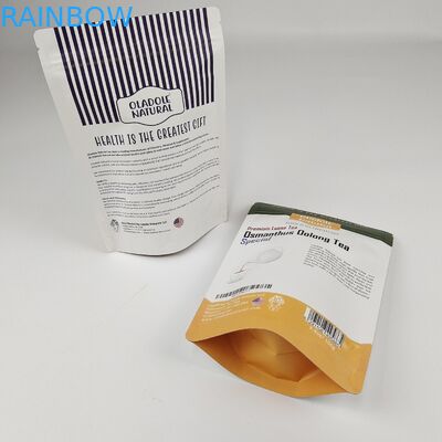 Best Selling Recyclable Environmental Friendly Customized Sachets Kraft Paper Mylar Packing Sachet
