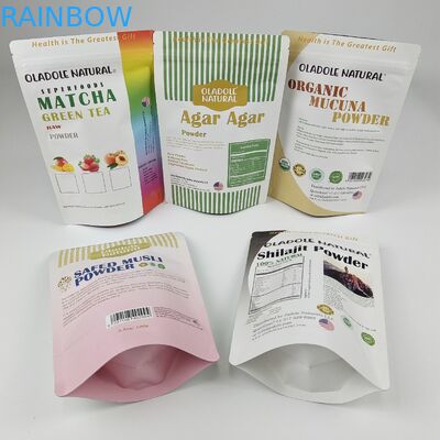 Smooth Top Quality Custom Logo Printed Environmental Friendly Food Snack Mylar Sachet Packaging Bag