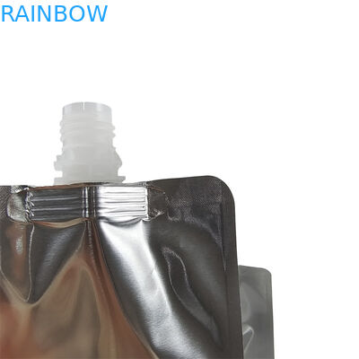 Wholesale Custom Printed Stand Up Spout Pouch Aluminum Foil Liquid Juice Pouch