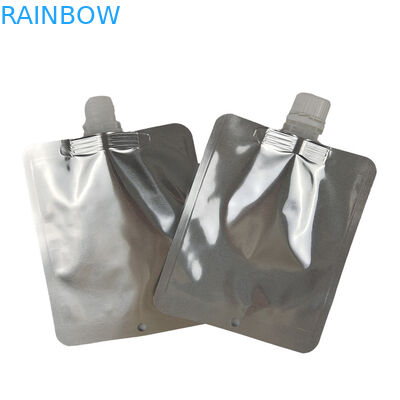 Customized Printed plastic Stand Up Spout Pouch for Juice Digital Print Aluminum Foil Smell Proof Bags with Logo