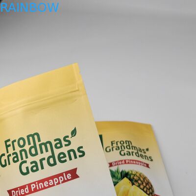 Eco Friendly Custom Digital Printing Stand Up Bag Tear Notch Dry Fruits Cashew Nuts Plastic Pouch Packaging