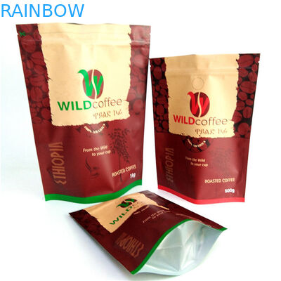 Wholesale Custom Digital Printing Manufacturers Smell Proof Moisture Proof Packaging Bags for Coffee Bean 250G 500G