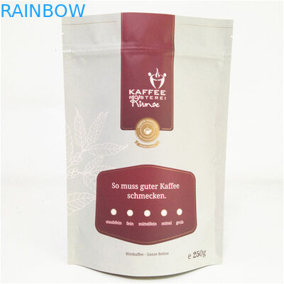 Custom Food Grade Smell Proof Moisture Proof Edibles Stand Up Packaging Bags For Coffee Bean