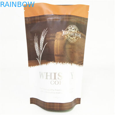 Custom Food Grade Smell Proof Moisture Proof Edibles Stand Up Packaging Bags For Coffee Bean