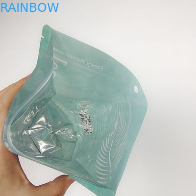 Soft Touch Stand Up Pouch Custom Printed Zipper Food Candy Body Scrub Packaging Plastic Bath Salt Pouch
