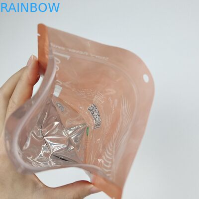 Recyclable Zip Lock Stand Up Pouch Aluminum Foil Body Scrub Spa Bath Soak Sea Salt Biodegradable Plastic Packaging Bag