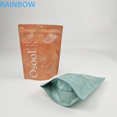 Stand Up Doypack Mylar Aluminum Foil Pouches Bath Soak Body Scrub Packaging Bags Powder Zipper Bag
