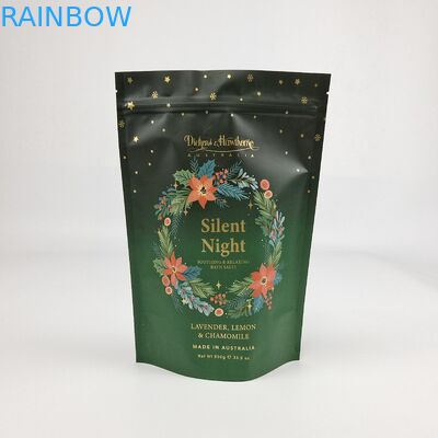 Top Sales Flexible Packaging Customized Printing Resealable Packaging Stand Up Pouch Salt Body Scrub Bag With Ziplock