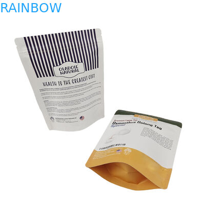 High quality Custom Eco Friendly Stand Up Kraft Paper Pouch for Pet Dog Cat Treat Food Grade Moisture Proof Bag