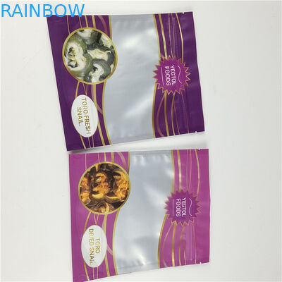 Custom Your Own Logo Digital Printing Ziplock Edibles Stand Up Packaging Bags With Window