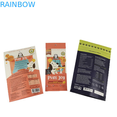 Custom Eco Friendly White Kraft Paper Mango Powder Nuts Pet Food Biodegradable Zipper Smell Proof Paper Packaging Bag