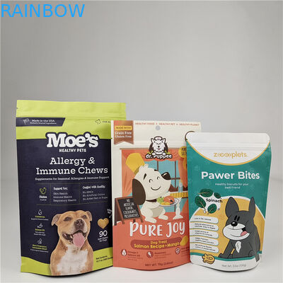 Custom Logo MOQ 100pcs Kraft Paper Bags for Tea Cookie Cake Nuts Edibles Powder Pet Food Packaging Bag