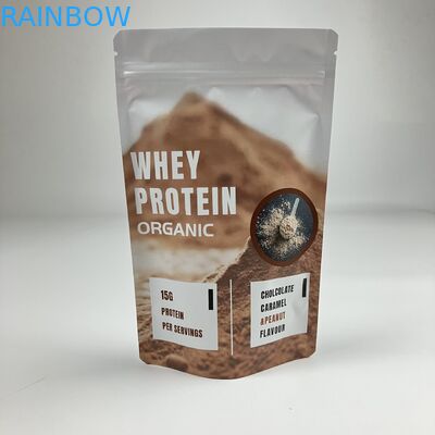 Digital Printed Mylar Pouches Matt VMPET Smell Proof Zipper Pouch CMYK Pantone 250g Bag