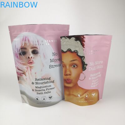 Factory Cutsom Printed Plastic Stand Up Bag Resealable Plastic Pouches With Logo Printing