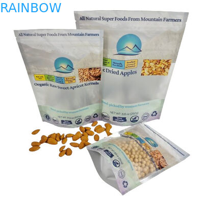 Wholesale Custom Resealable Plastic Bags Tea Packaging Stand Up Pouch Zip Lock Bag