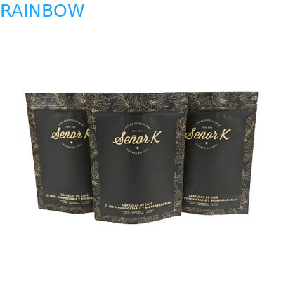 Wholesale Custom Resealable Plastic Bags Tea Packaging Stand Up Pouch Zip Lock Bag