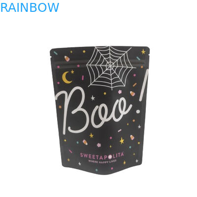 Smell Proof Ziplock Aluminum Foil Mylar Bags For Tea Moringa Herbal Dried Fruit