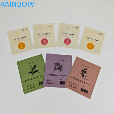 Customized Size Biodegradable Mylar Bags Compostable Foil Paper Bags For Tablets