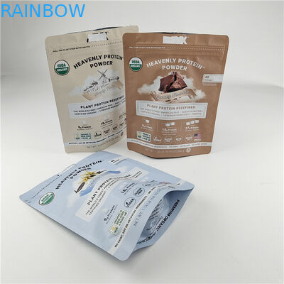 Custom Digital Printing Stand Up Zipper Bags Smell Proof Moisture Proof