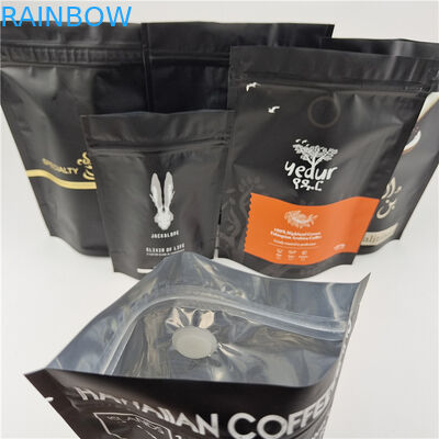 Laminated Aluminum Foil Ziplock Stand Up Pouch Digital Printing Customized Size / Colors