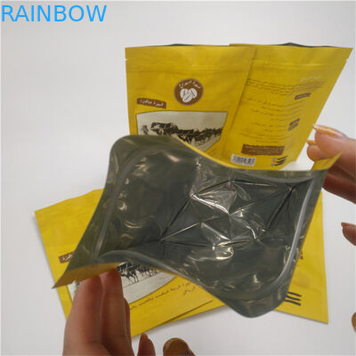 Wholesale Customized Logo Zip Lock Matte Finish Food Packaging Material Stand Up Packaging Bag