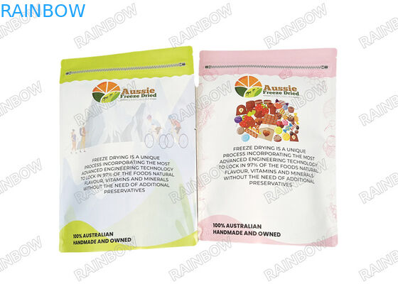 Smell Proof Aluminium Foil Stand Up Pouch Resealable Ziplock Childproof 28g Mylar Bags