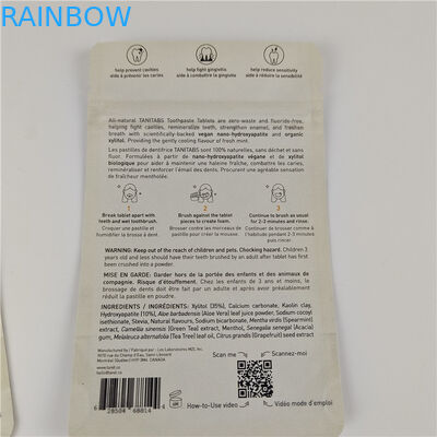 New Design Customized Size and Colors Available Flat Pouches Packaging for Food Packaging