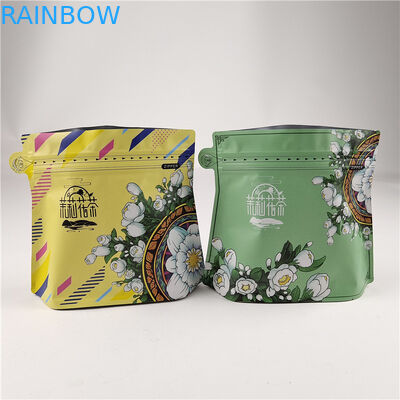 Customized Logo Matte Finish Heat Seal Food Packaging Material Aluminum Foil Snack Bag Packaging