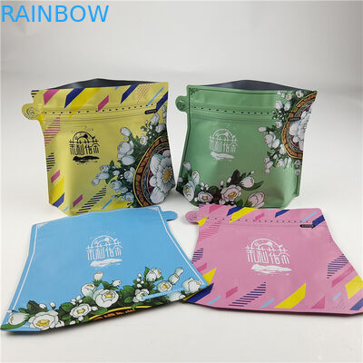 Customized Logo Matte Finish Heat Seal Food Packaging Material Aluminum Foil Snack Bag Packaging