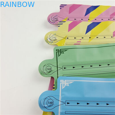 Customized Logo Matte Finish Heat Seal Food Packaging Material Aluminum Foil Snack Bag Packaging