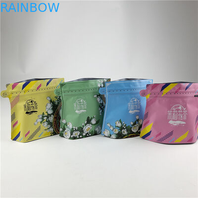 Customized Logo Matte Finish Heat Seal Food Packaging Material Aluminum Foil Snack Bag Packaging