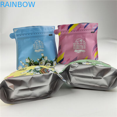 Customized Logo Matte Finish Heat Seal Food Packaging Material Aluminum Foil Snack Bag Packaging