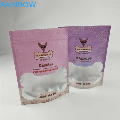 Top Quality Custom Logo Printed Smooth Storage Packaging Plastic Foil Pouch Bag for Pet Food