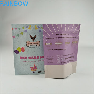 Top Quality Custom Logo Printed Smooth Storage Packaging Plastic Foil Pouch Bag for Pet Food