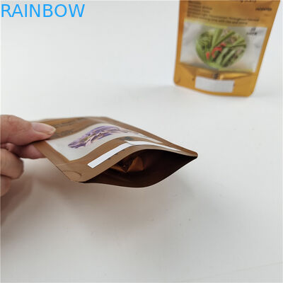 Food Packaging Material Accepted Up to 10 Colors Available for Digital Printing Bags Custom With Zipper Packaging Bag