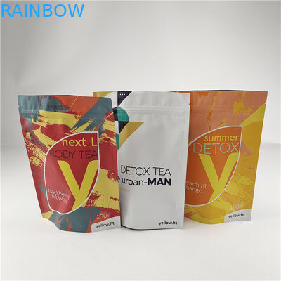 Top Quality Custom Logo Printed Food Grade Stand Up Pouches for Snack Bag Packaging with Zipper