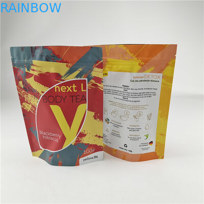 Top Quality Custom Logo Printed Food Grade Stand Up Pouches for Snack Bag Packaging with Zipper