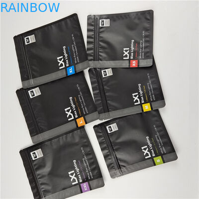 Top Quality Custom Logo Printed Three Side Seal Bags for Teeth Care Packaging with Eco-Friendly and Safe Material