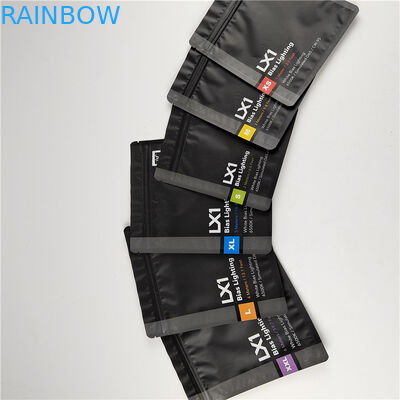 Top Quality Custom Logo Printed Three Side Seal Bags for Teeth Care Packaging with Eco-Friendly and Safe Material