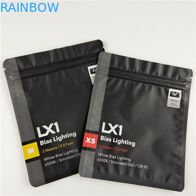 Top Quality Custom Logo Printed Three Side Seal Bags for Teeth Care Packaging with Eco-Friendly and Safe Material